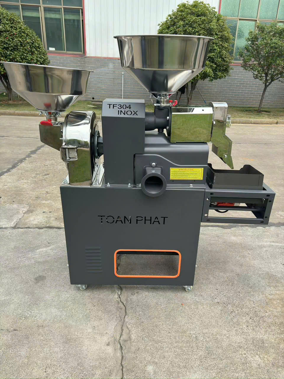 Máy xát nghiền 2 tác dụng TF304 INOX